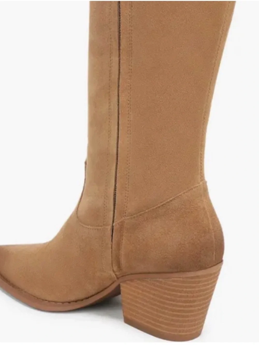 NWOB Sam Edelman Tall Suede Over-the-Knee Boot in Tan, Size 8